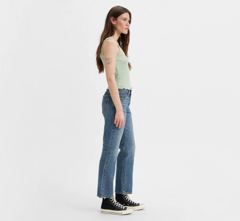 Женские джинсы Levi's Middy Bootcut 1159818158 (Синий W32 L29)