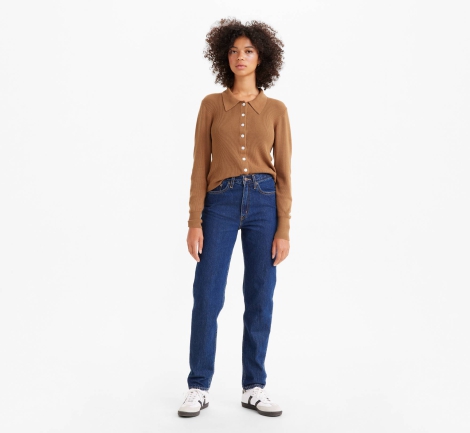 Женские джинсы Levi's 80s Mom 1159817723 (Синий W27 L30)