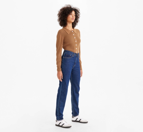 Женские джинсы Levi's 80s Mom 1159817723 (Синий W27 L30)