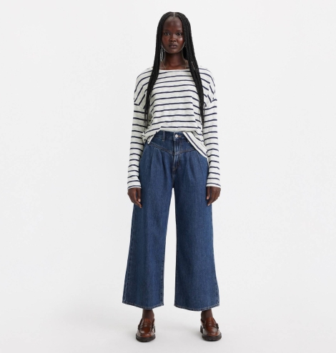 Женские джинсы Wide leg Levi's Baggy Featherweigh 1159818413 (Синий W27 L26)