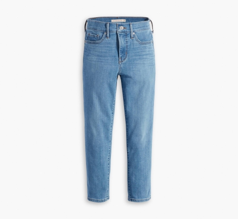 Укороченные женские джинсы скинни 311 Levi's капри 1159818075 (Синий 29)