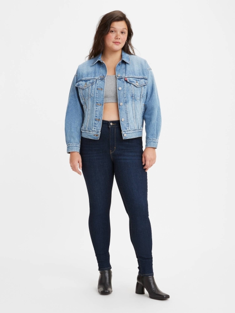 Женские джинсы Levi's 720 скинни 1159818069 (Синий W26 L30)