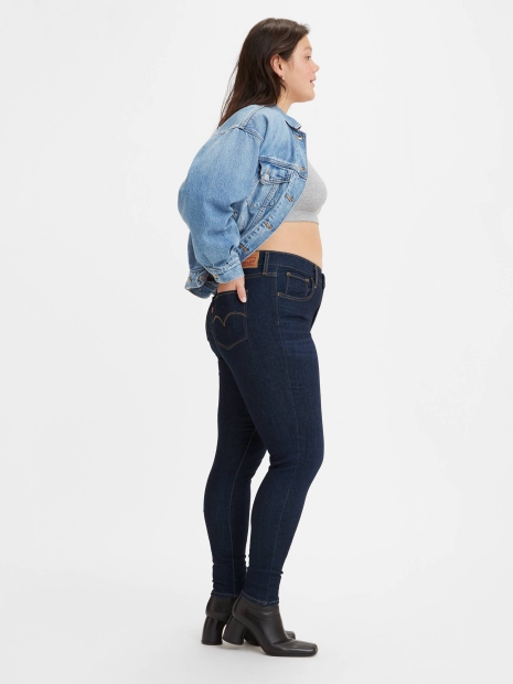 Женские джинсы Levi's 720 скинни 1159818069 (Синий W26 L30)