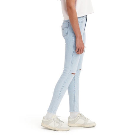 Женские джинсы суперскинни Levi's 720 с высокой посадкой 1159818082 (Голубой W26 L30)