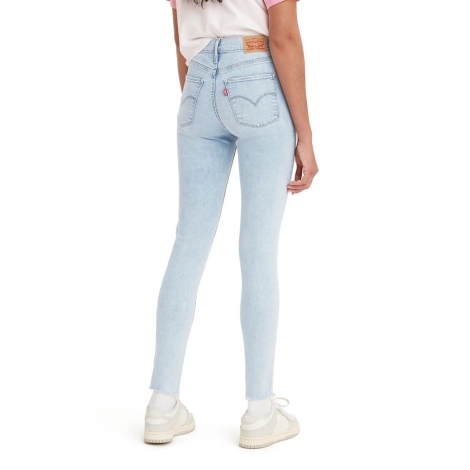 Женские джинсы суперскинни Levi's 720 с высокой посадкой 1159818082 (Голубой W26 L30)