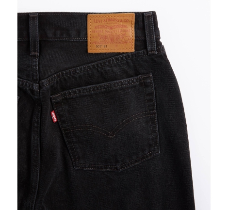 Женские джинсы Levi's 501 '81 1159818201 (Черный W25 L31)