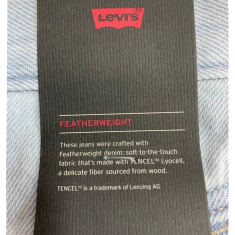 Жіночі джинси Wide leg Levi's Baggy Featherweigh 1159820712 (Блакитний W31 L28)