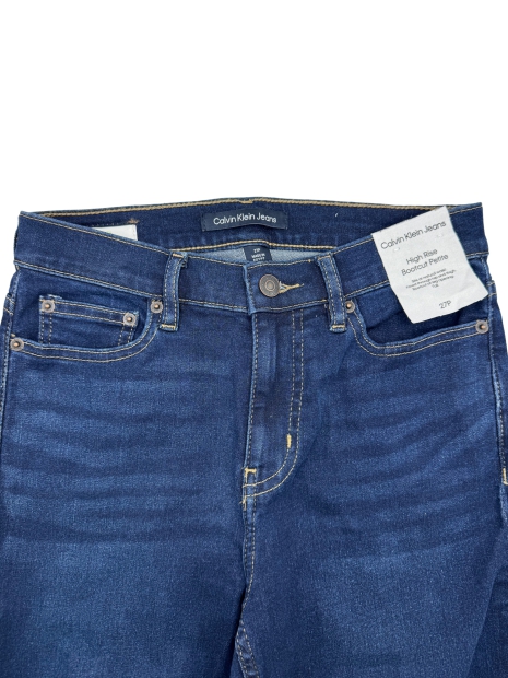 Женские джинсы Bootcut Calvin Klein с высокой посадкой 1159819488 (Синий 27)