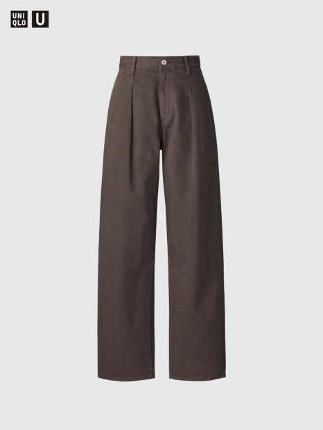 Жіночі джинси Uniqlo 1159830196 (Коричневий 32)