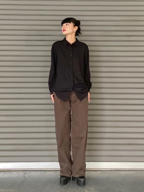 Жіночі джинси Uniqlo 1159830196 (Коричневий 32)