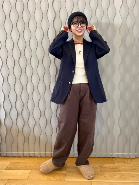 Жіночі джинси Uniqlo 1159830196 (Коричневий 32)