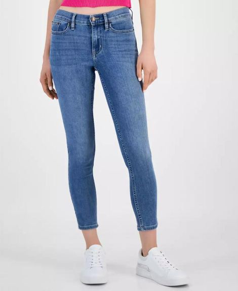 Жіночі джинси-скінні Calvin Klein 1159830967 (Синій 27)