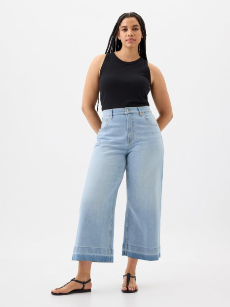 Женские джинсы Wide Leg Gap 1159832558 (Синий 34)