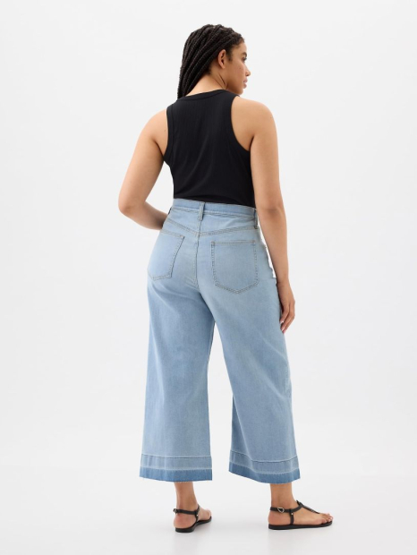 Женские джинсы Wide Leg Gap 1159832558 (Синий 34)