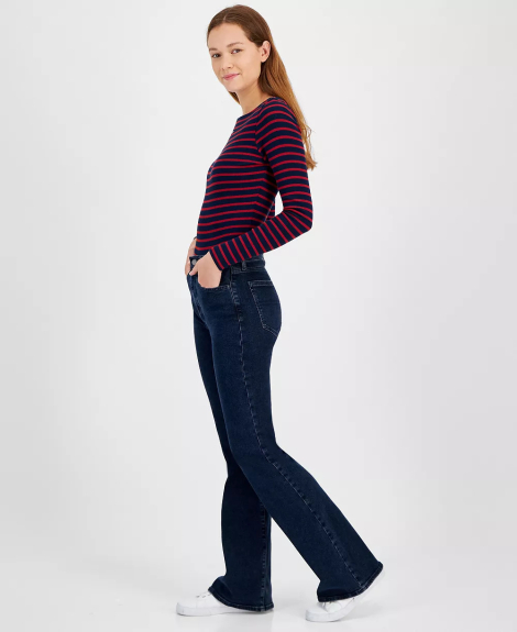 Жіночі джинси Tommy Hilfiger з високою посадкою 1159835994 (Синій W31 L32)