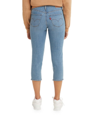 Укороченные женские джинсы скинни Levis 1159775378 (Синий, 26)