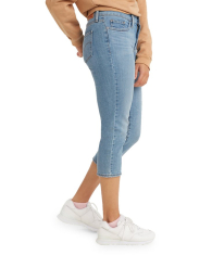 Укороченные женские джинсы скинни Levi's 1159775378 (Синий, 26)