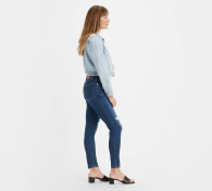 Женские джинсы скинни Levis 1159791046 (Синий, W27 L30)