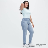 Жіночі джинси ультрастрейч Uniqlo скіні з високою посадкою оригінал