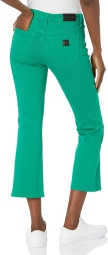 Укороченные женские джинсы Armani Exchange 1159798311 (Зеленый, 28)