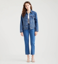 Женские классические джинсы 501 Levi's 1159799779 (Синий, W24 L26)