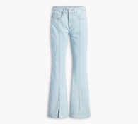 Женские джинсы Levis 726 с высокой посадкой и расклешенным низом 1159801131 (Голубой, W28 L32)
