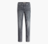 Женские прямые джинсы Levi's 1159801137 (Серый, W32 L32)