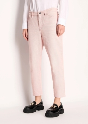 Женские укороченные джинсы-бойфренды Armani Exchange 1159805096 (Розовый, 26)