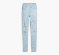 Жіночі джинси скінні Levi's 721 1159814525 (Блакитний, 28W 30L)