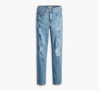 Жіночі джинси Levis 724 з високою посадкою 1159814533 (Блакитний, W27 L32)