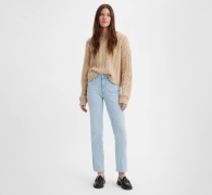 Жіночі джинси Levis 724 з високою посадкою 1159814644  (Блакитний W28 L32)