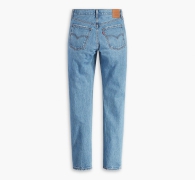 Жіночі прямі джинси Levis Middy Straight 1159815456  (Білий/синій W27 L31)