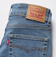 Жіночі джинси Levis 726 Western Flare 1159815471  (Білий/синій W33 L32)