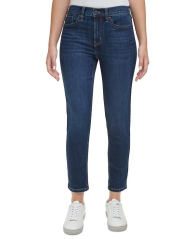 Женские джинсы Calvin Klein High Rise Slim Petite 1159816041 (Синий 25)