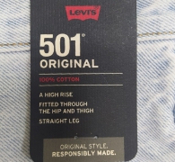 Женские джинсы Levi's 501 Original 1159818114 (Голубой W26 L32)