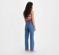 Женские джинсы Low Pro Levi's с рваными деталями 1159818215 (Синий 29)