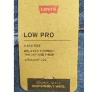 Женские джинсы Low Pro Levi's с рваными деталями 1159818215 (Синий 29)