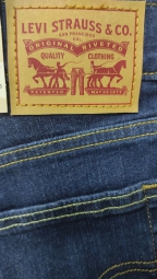 Женские джинсы Levi's 720 скинни 1159818069 (Синий W26 L30)