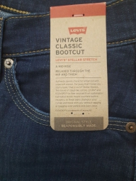 Женские джинсы Levi's Vintage Classic Bootcut 1159827601 (Синий W27 L34)