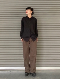 Жіночі джинси Uniqlo 1159830196 (Коричневий 32)
