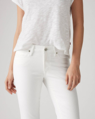 Женские джинсы Levi's 711 skinny 1159835559 (Белый W34 L30)