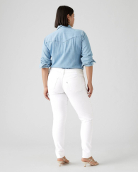 Женские джинсы Levi's 711 skinny 1159835559 (Белый W34 L30)