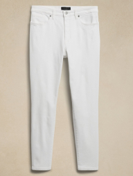 Женские джинсы Banana Republic скинни 1159835803 (Белый 26)