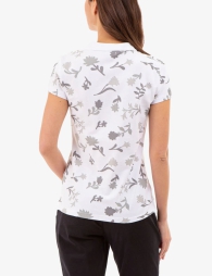 Женская футболка-поло U.S. Polo Assn с принтом 1159805516 (Белый, L)