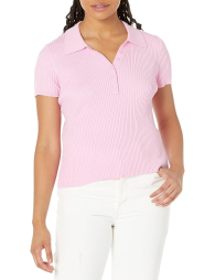 Женское поло-футболка Calvin Klein 1159836010 (Розовый XL)