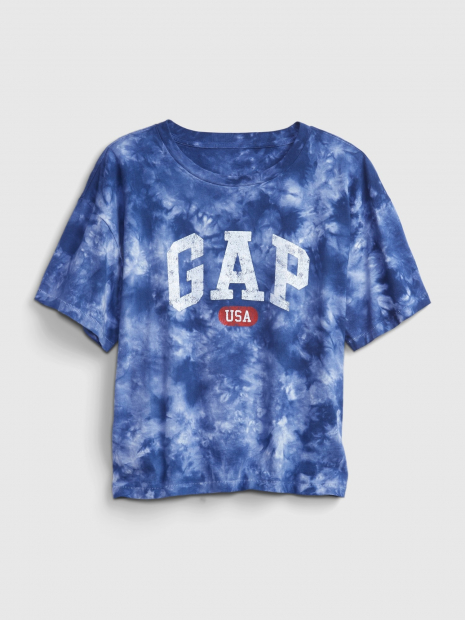 Женская летняя футболка GAP 1159757779 (Синий, XS)