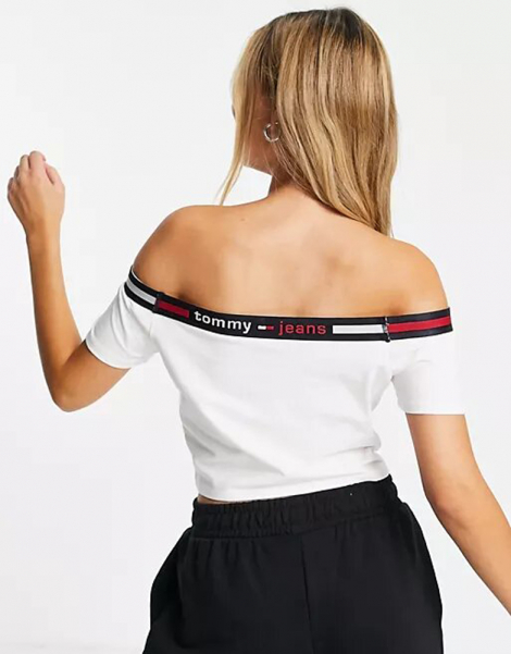 Топ Tommy Hilfiger з відкритими плечима