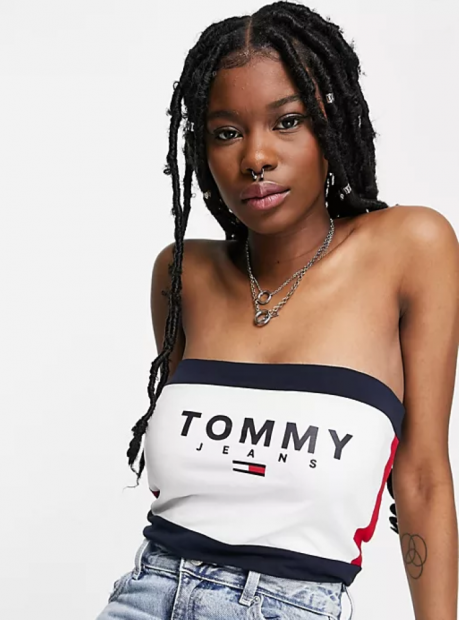 Жіночий топ Tommy Hilfiger топ-бандо Tomy Jeans L