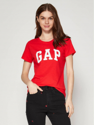 Яркая футболка GAP art537984 (Красный, размер XS)