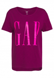 Женская футболка GAP art169906 (Фиолетовый, размер XS)
